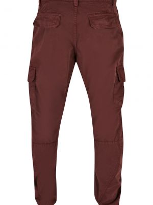 Pantaloni cargo Urban Classics rosso