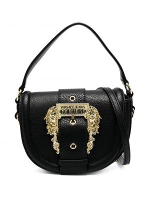 Leder shopper handtasche mit schnalle Versace Jeans Couture