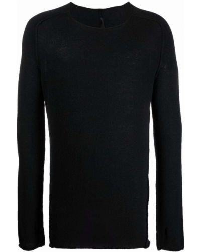 Jersey de punto manga larga de tela jersey Masnada negro
