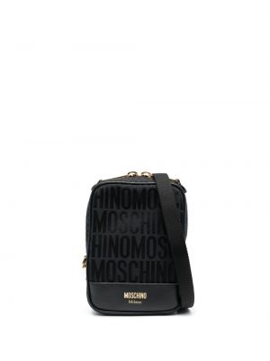 Τσάντα χιαστί με σχέδιο Moschino