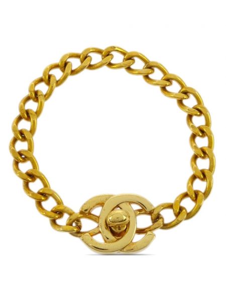 Arany karkötő Chanel Pre-owned aranyszínű