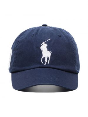 Cappello ricamato Polo Ralph Lauren blu