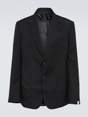 Bavlnené sako s výšivkou Winnie New York čierna