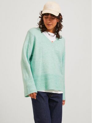 Пуловер Jjxx зелено