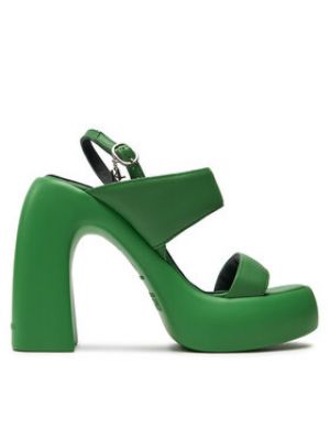Sandales Karl Lagerfeld vert