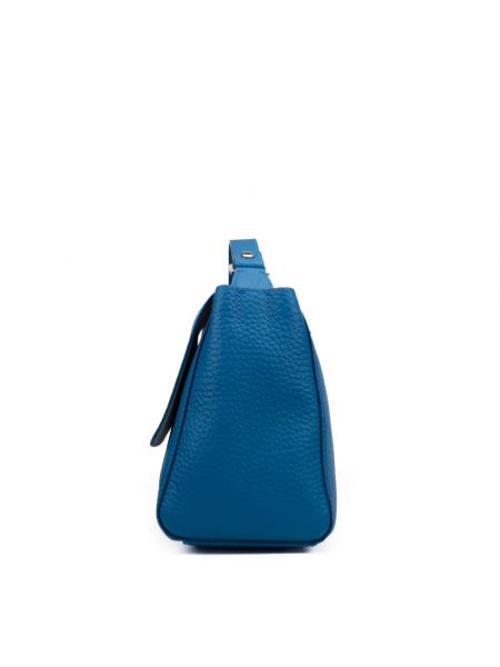 Leder tasche mit taschen Orciani blau