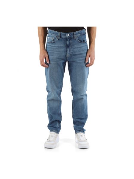 Jeans mit normaler passform mit taschen Calvin Klein Jeans blau