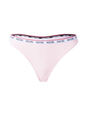 Moschino Underwear Tangá  ružová / biela / čierna / ružová