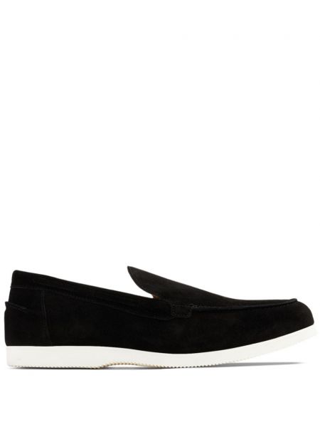 Wildleder loafers Duke & Dexter schwarz