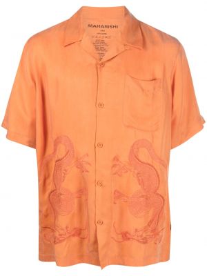 Skjorta Maharishi orange