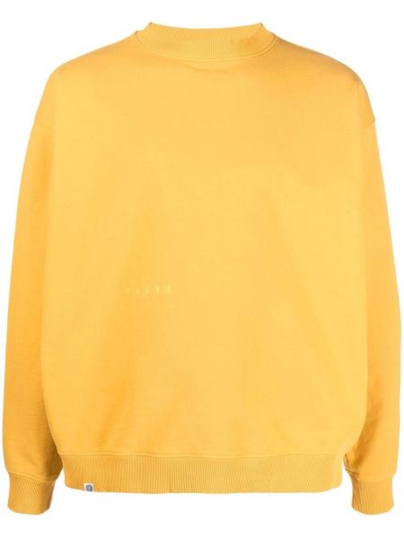 Brodert sweatshirt Paura gul