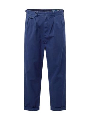 Chinos nohavice Polo Ralph Lauren modrá