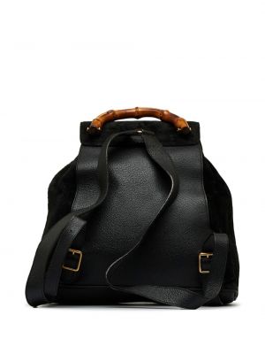 Bambusový batoh Gucci Pre-owned černý