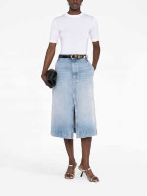Spódnica jeansowa Khaite