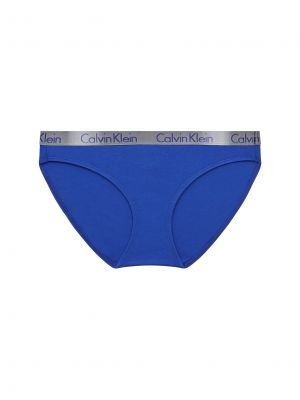 Calvin Klein Underwear Nohavičky  modrá / strieborná