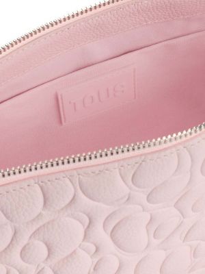Bőr táska Tous rózsaszín