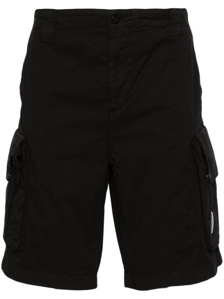 Cargo shorts aus baumwoll C.p. Company schwarz