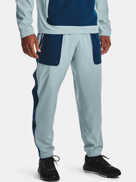 Плетени спортни панталони Under Armour сиво