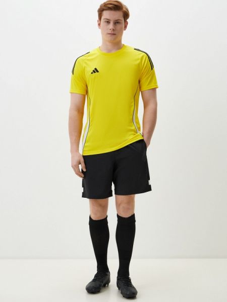 Поло Adidas желтое