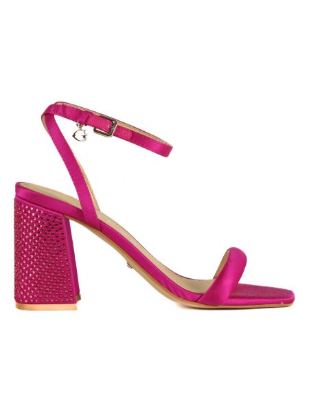 Sandale mit absatz mit hohem absatz Guess pink