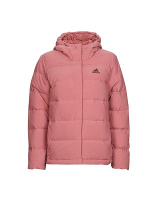 Pernata jakna Adidas ružičasta