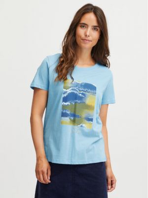 T-shirt Fransa blau