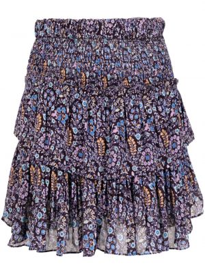 Květinové sukně s potiskem Marant Etoile modré