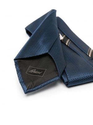 Žakarda zīda kaklasaite Brioni zils