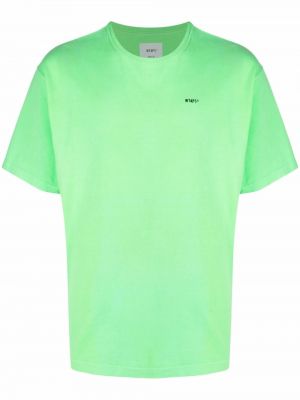 Тениска без ток Wtaps зелено