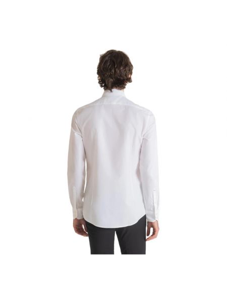 Camisa con botones manga larga Antony Morato blanco