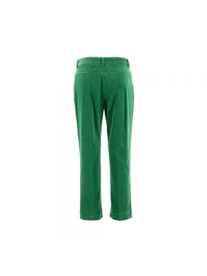 Spodnie slim fit Aspesi zielone