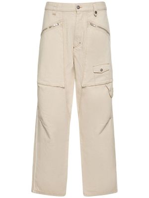 Памучни карго панталони Isabel Marant