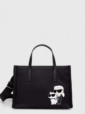 Тканевая сумка Karl Lagerfeld черная