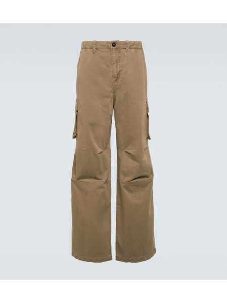 Pantalones cargo de algodón Our Legacy marrón