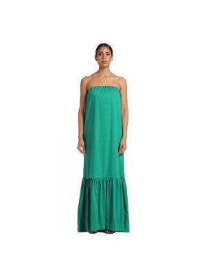 Sukienka długa Semicouture zielona