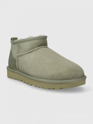 Čizme za snijeg od brušene kože Ugg zelena