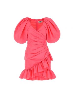 Sukienka mini Msgm różowa