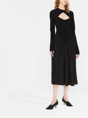 Midi suknele Stella Mccartney juoda
