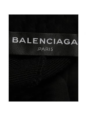 Pantalones cortos de algodón Balenciaga Vintage negro