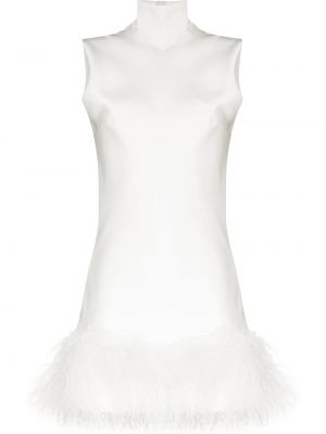 Мини рокля с пера 16arlington бяло