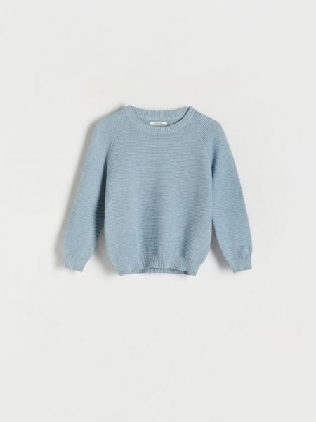 Sweter Reserved niebieski