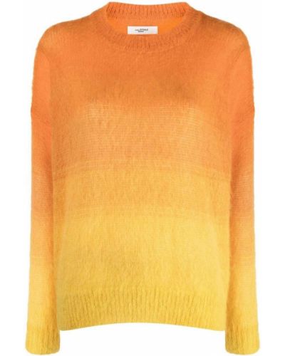 Jersey de punto de tela jersey con efecto degradado Isabel Marant étoile amarillo