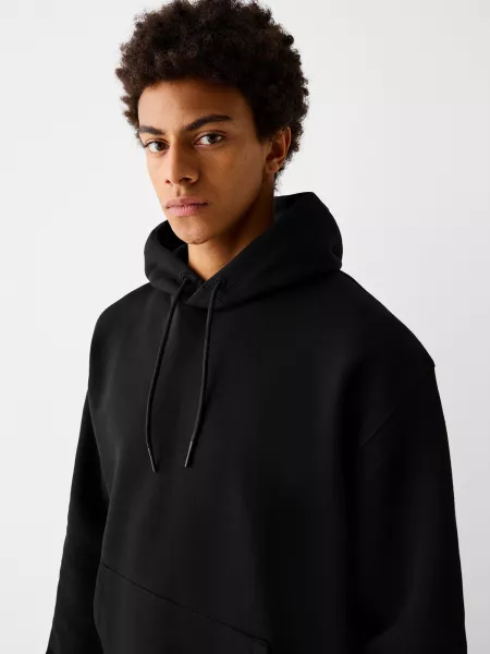 Sweatshirt Bershka sort