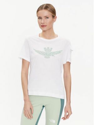 T-shirt Aeronautica Militare blanc