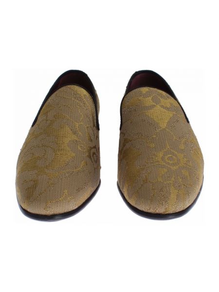 Jedwabne loafers Dolce And Gabbana