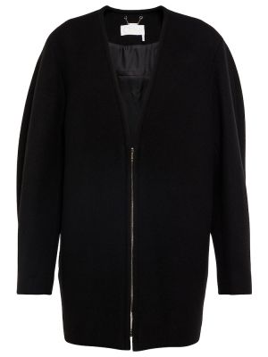 Vlnený kabát Chloã© čierna