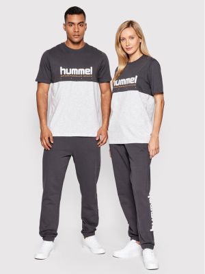 Marškinėliai Hummel pilka