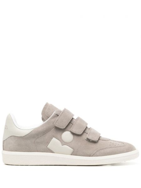 Læder sneakers Marant Etoile grå