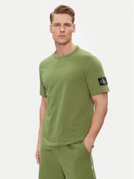 T-shirt Calvin Klein Jeans verde