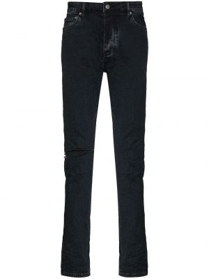 Rippet stretch jeans Ksubi blå